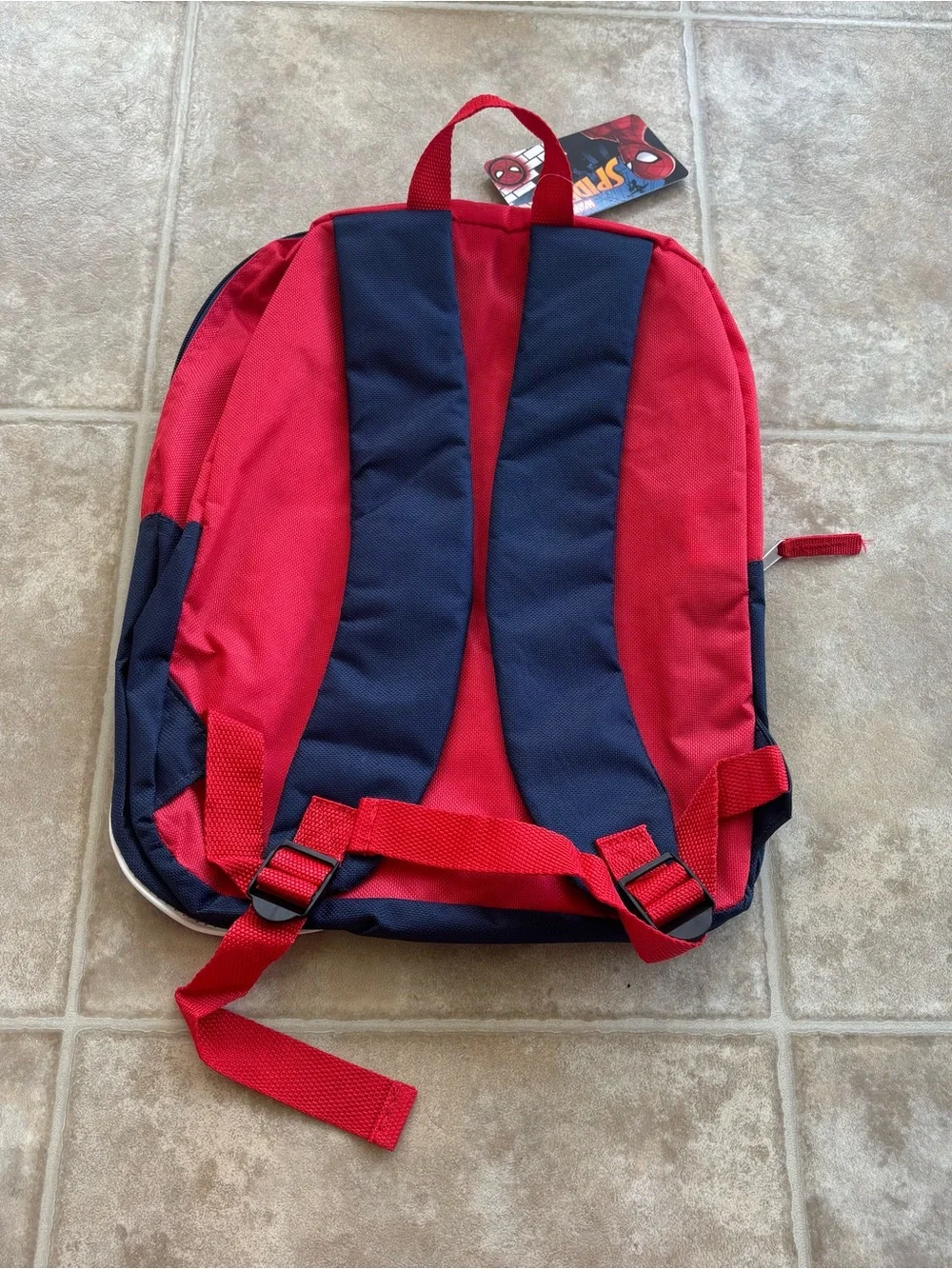 Marvel Spider-Man Kids Backpack - Red & Blue